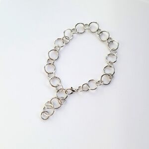 Silver Tone Fashion Chunky Chain Bracelet For Women and Girls. 007/13/111